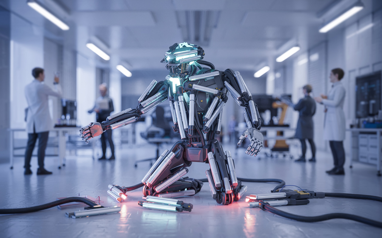 Robô “canibal” Cientistas dos EUA criam máquina que cresce sozinha ao devorar peças de outros robôs