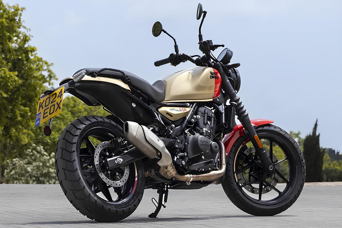 Entenda mais da novidade que chega em setembro de 2025, a Royal Enfield Guerrilla 450 2025. Saiba as características técnicas e design.