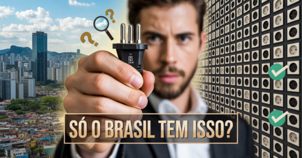 Descubra como o Brasil liderou a adoção da tomada de três pinos, os impactos do padrão Tipo N e as curiosidades sobre plugues no mundo.