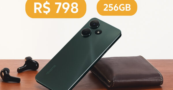 Smartphone com 256 GB por menos de R$ 900 - Conheça o realme C61 e veja por que ele é o novo campeão do custo-benefício!