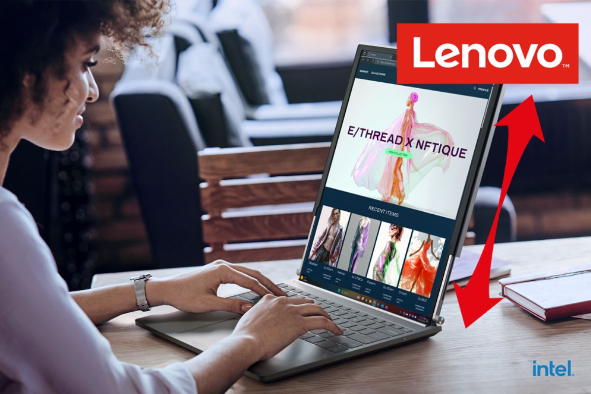 Notebook com Tela que "Sobe Sozinha" é Real: Lenovo Surpreende com Tecnologia de Ponta