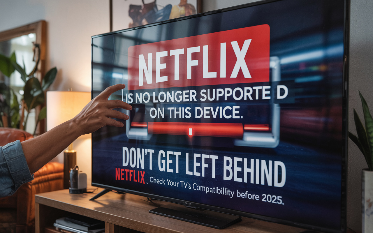 Netflix parou de funcionar na sua TV? Vários modelos de smart TVs perderão acesso em 2025 — veja se a sua está na lista
