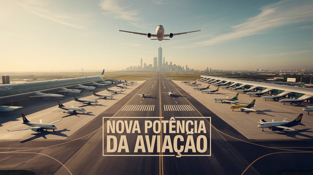 Aeroporto de Sorocaba desafia Nova York em manutenção de aeronaves, atrai Embraer e se destaca como novo polo internacional da aviação.