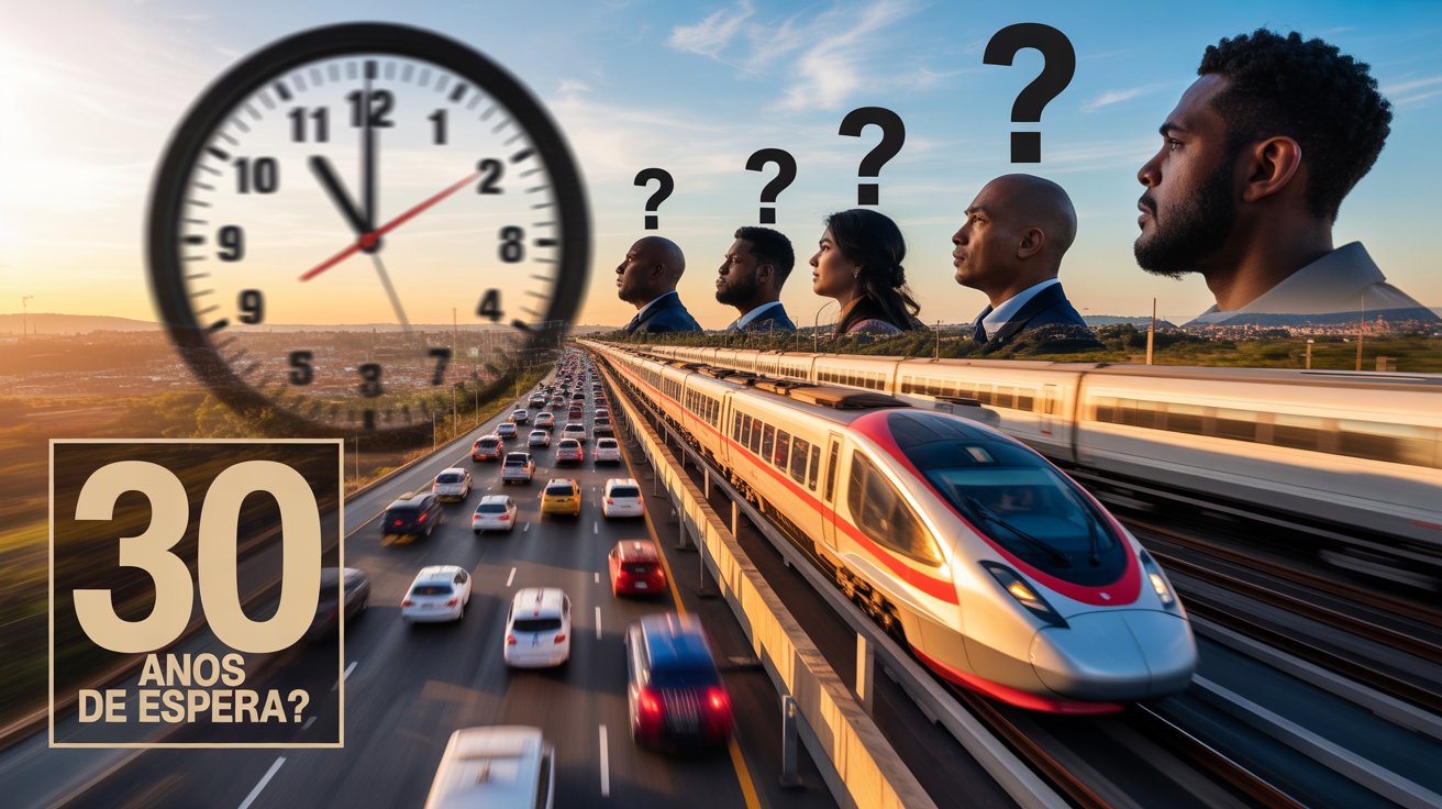 Projeto de trem entre São Paulo e litoral promete 13 mil empregos e viagem em 90 minutos, mas só deve ficar pronto em 30 anos.