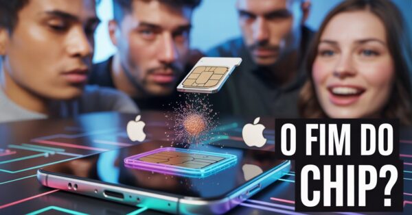 Chips físicos estão com os dias contados! Descubra como eSIM, Apple e Samsung vão mudar a forma de usar o celular em 2025.