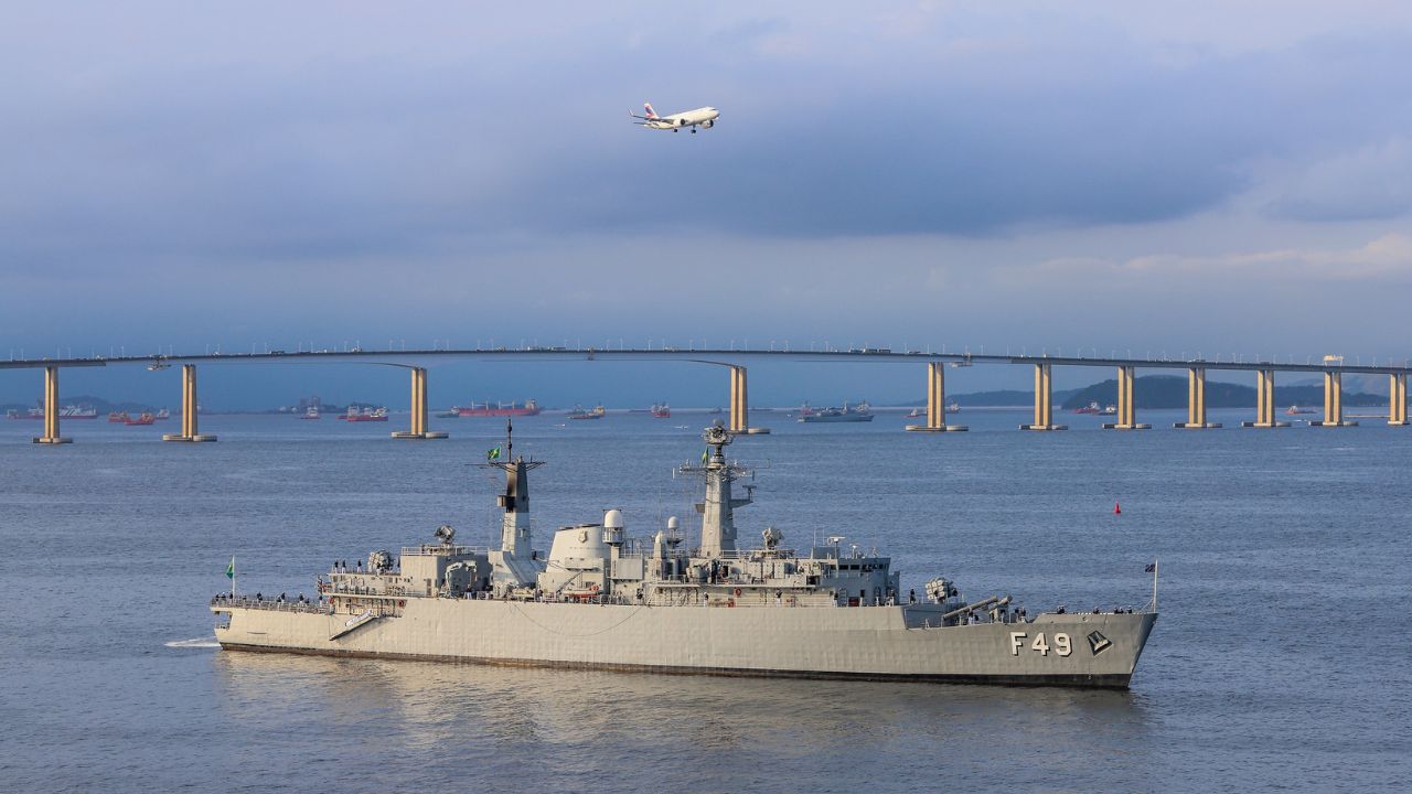 Fragata Rademaker: buque de guerra de la Armada de Brasil se destaca en operaciones y poder disuasorio