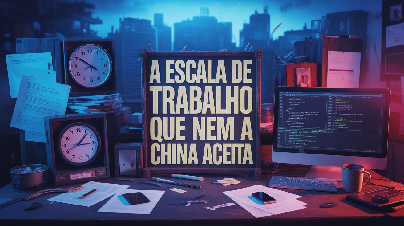Empresas de IA nos EUA aderem à escala 996, regime de trabalho banido na China, reacendendo o debate sobre limites e saúde no setor de tecnologia.