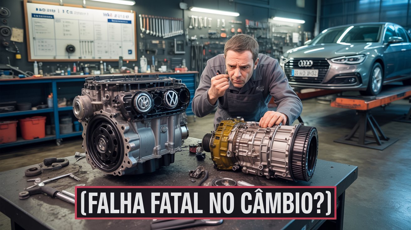 Câmbio DSG de 7 marchas apresenta falhas graves em Golf, Audi A3 e Audi A1 usados. Conserto pode passar de R$ 30 mil. Saiba mais.