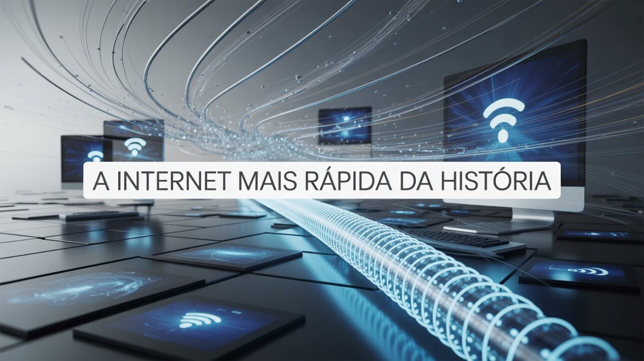 Japón bate recorde mundial com internet rápida que supera a velocidade do Brasil em milhões de vezes. Tecnologia revoluciona transmissão de dados.
