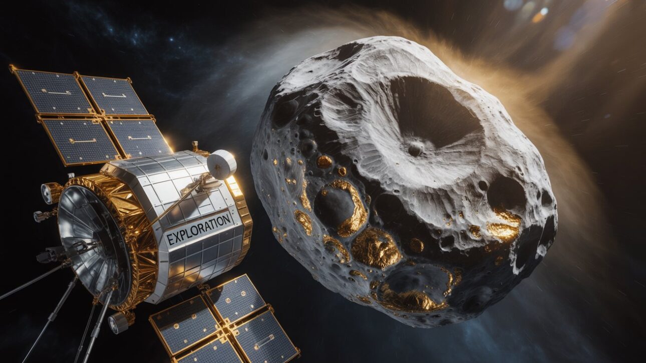 La NASA Encuentra Asteroide con Oro Suficiente para Volver a Cada Persona Billonaria, Pero Desafíos Tecnológicos Dificultan la Minería Espacial.
