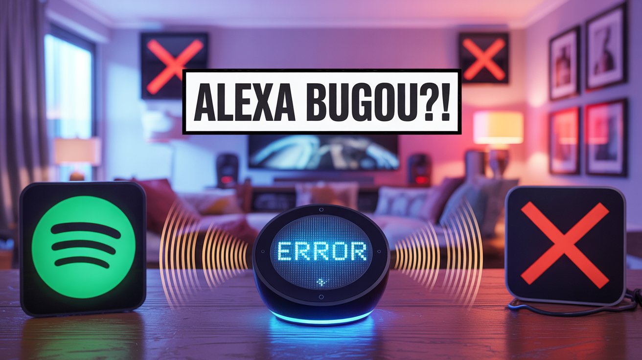 Falha na Alexa afeta comandos de voz, Spotify e dispositivos inteligentes. Veja as causas, soluções práticas e como evitar problemas na automação.