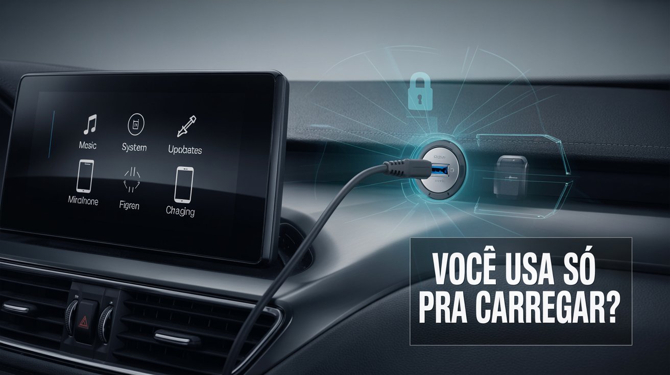 Descubra funções ocultas da porta USB do carro que vão além da recarga. Veja como transformar seu veículo com recursos técnicos úteis.