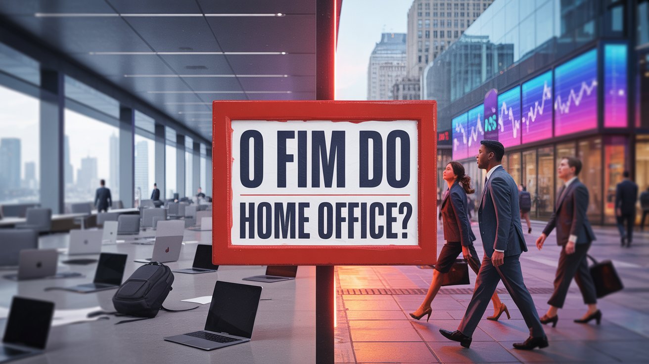 Grandes empresas dos EUA decretam o fim do home office e aceleram a volta ao trabalho presencial, mudando o mercado imobiliário em 2025.