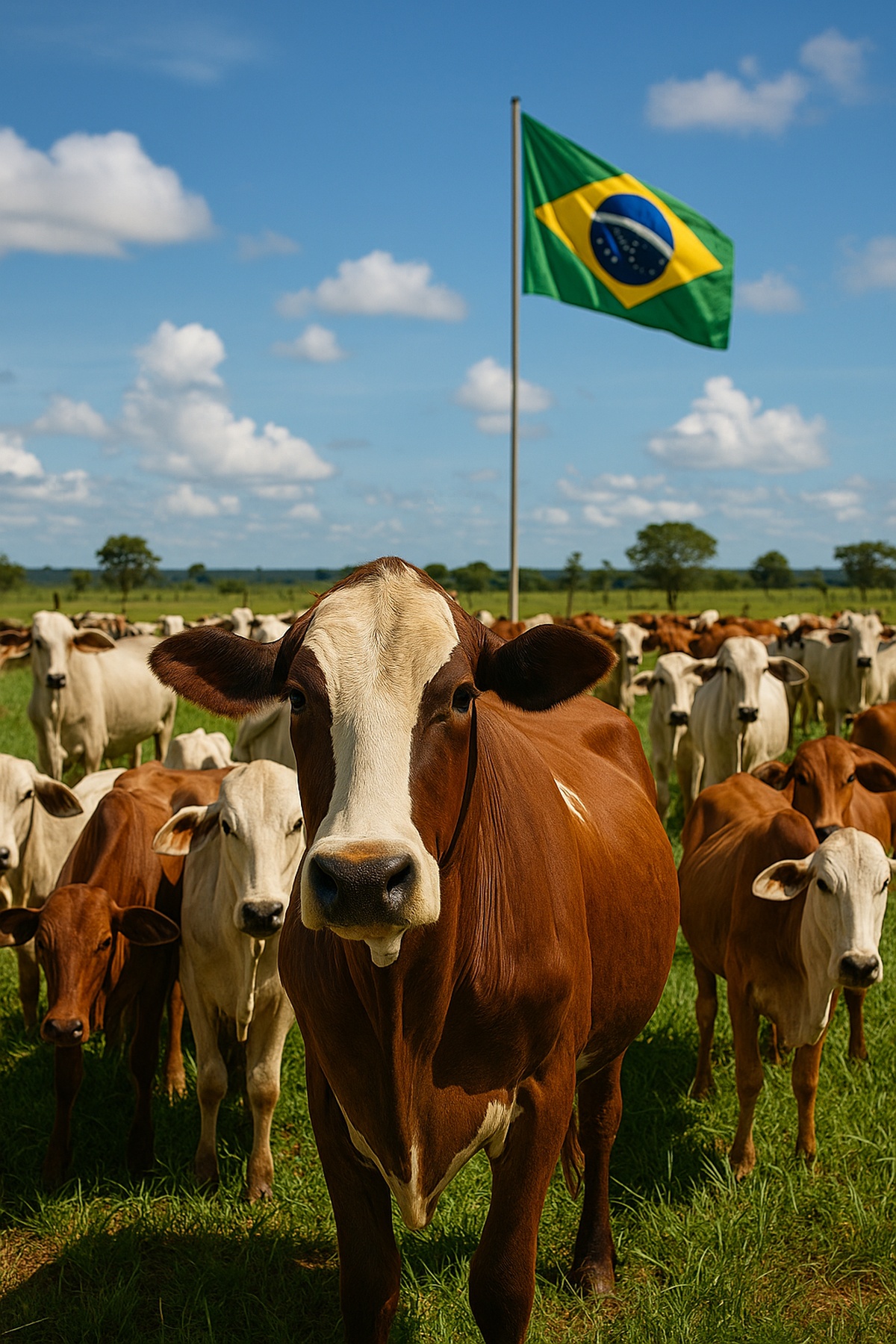 Mais Boi que gente no Brasil, pecuária, gado Brasil