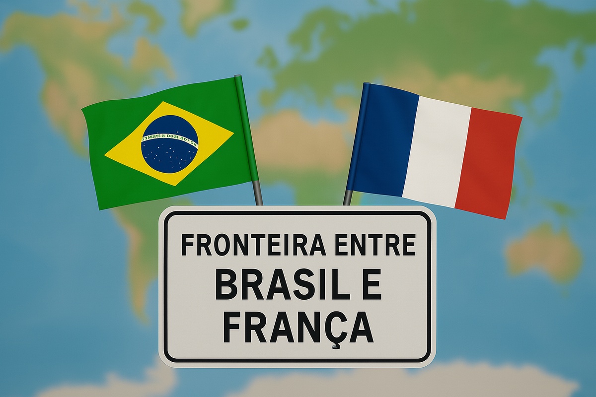 Brasil faz fronteira com a França, euro, França , Brasil, Guiana Francesa