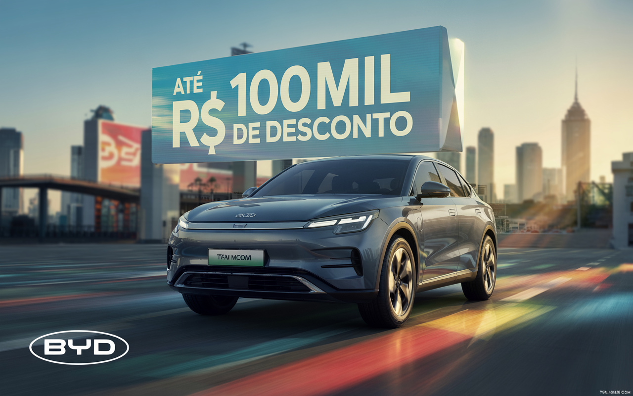 Até R$ 100 mil de desconto: BYD faz queima de estoque, reduz preço de vários modelos e lança Dolphin GS 2026 mais equipado e acessível