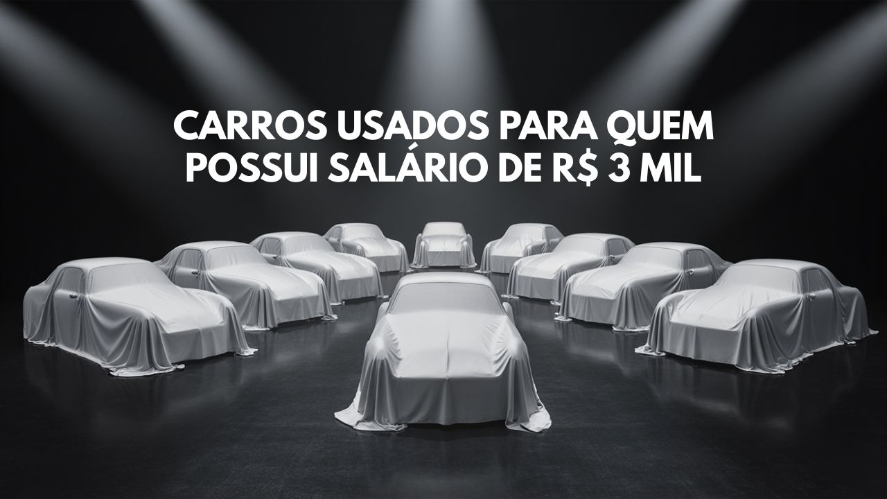 Descubra quais carros você pode financiar com salário de R$ 3 mil. Veja modelos de até R$ 30 mil com bom custo-benefício e manutenção acessível. Confira a lista!