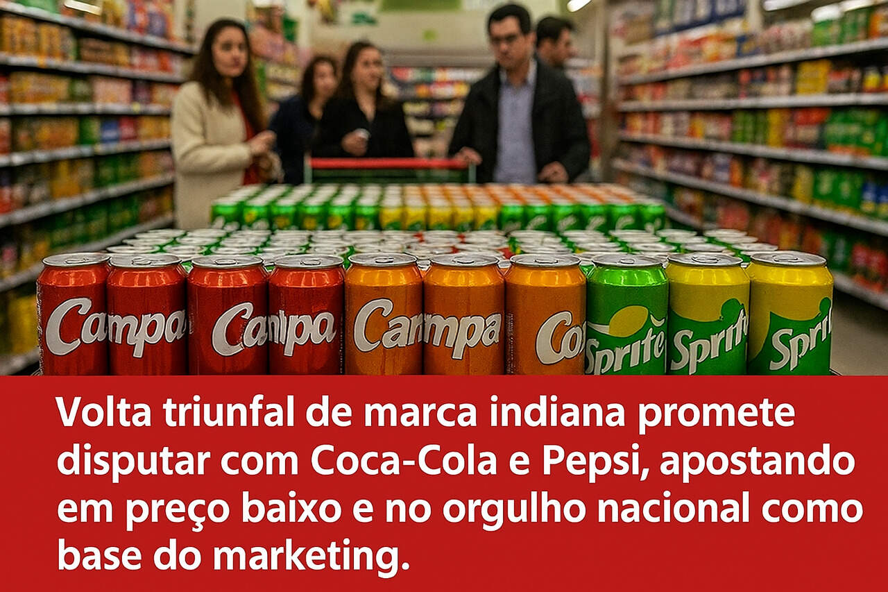Campa Cola, Coca-Cola, Pepsi