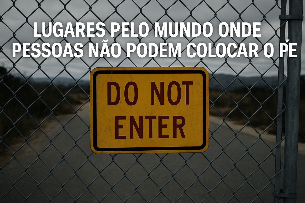 Lugares proibidos pelo mundo, Locais