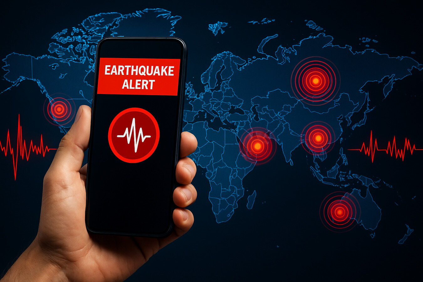 Terremotos, Google, Sensores, tremores