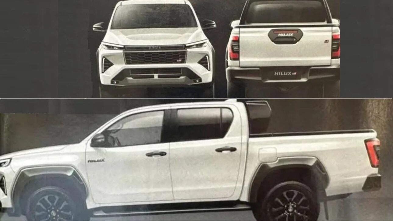 Imágenes de la Toyota Hilux 2026 filtran en Asia y revelan reestilización profunda, inspiración en el Land Cruiser y inédita motorización híbrida-leve. (Imagen: reproducción/@cars_secrets en Instagram)
