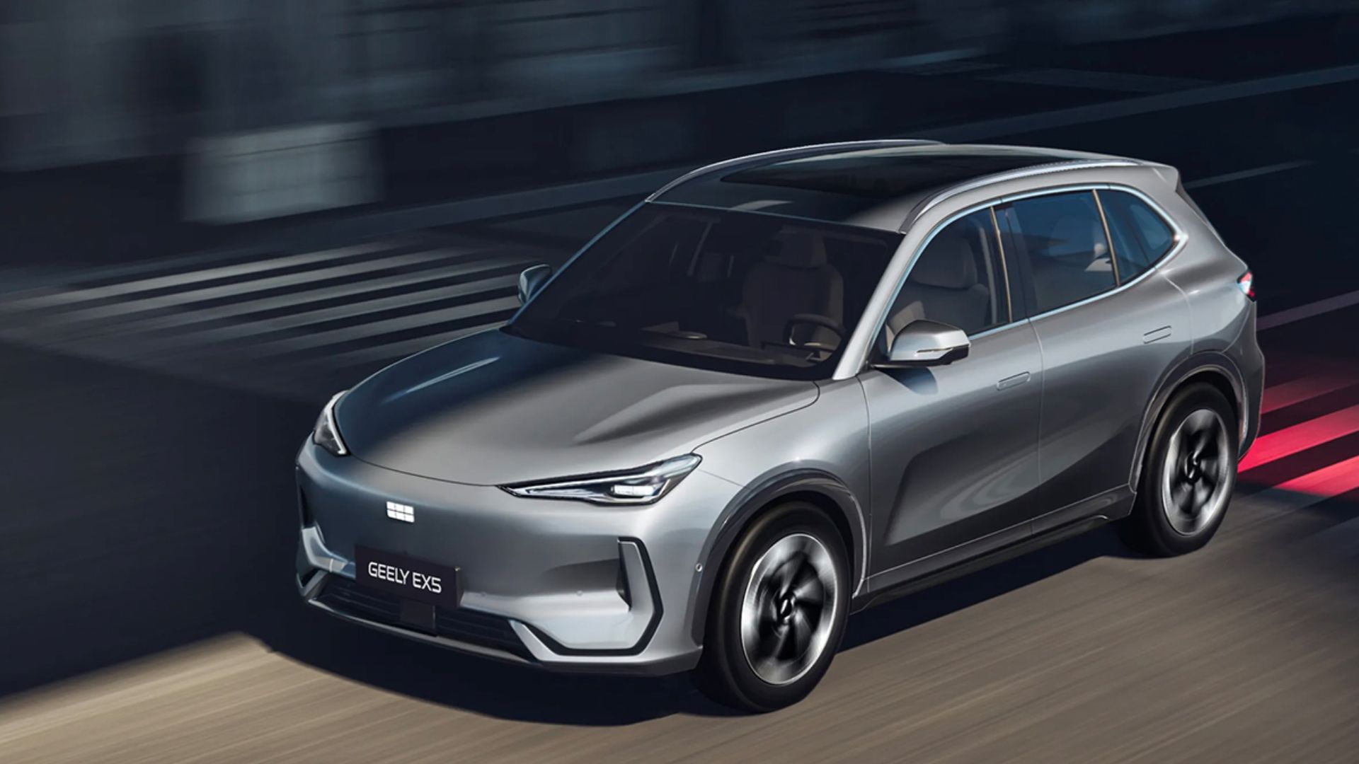 Geely EX5 elétrico em pré-venda no Brasil com desconto e autonomia de 413 km.