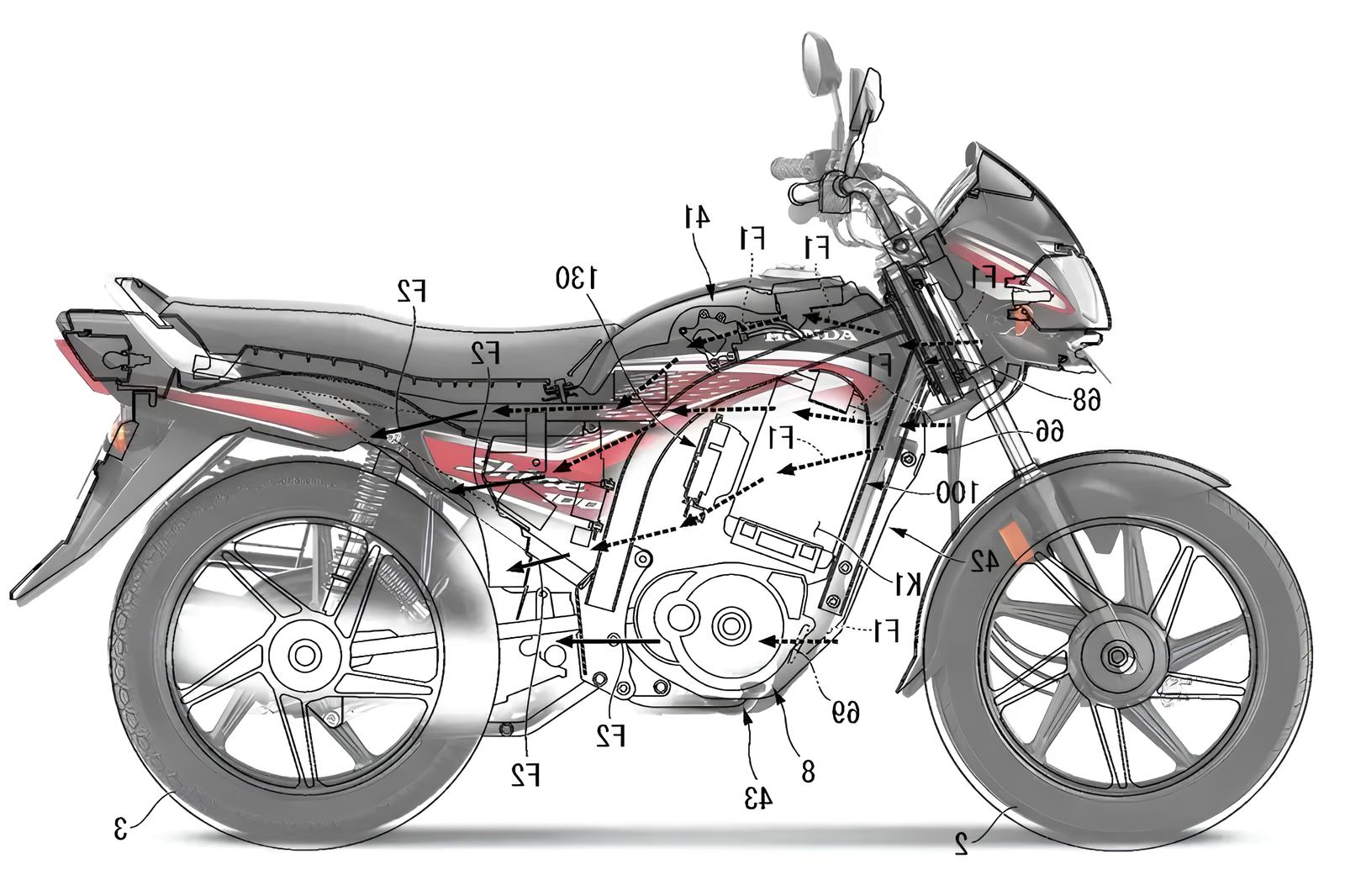 Honda registra documentos da ‘moto mais barata do mundo’ — versão elétrica da Shine 100 com baterias removíveis pode chegar em breve ao mercado