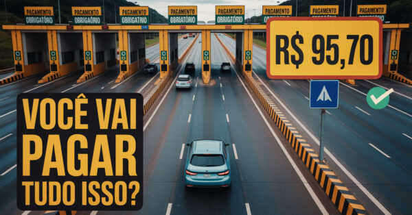 Cobrança de pedágios começa em seis praças da BR-277 no Paraná, com tarifas elevadas. Entenda onde, quanto e quem será impactado.