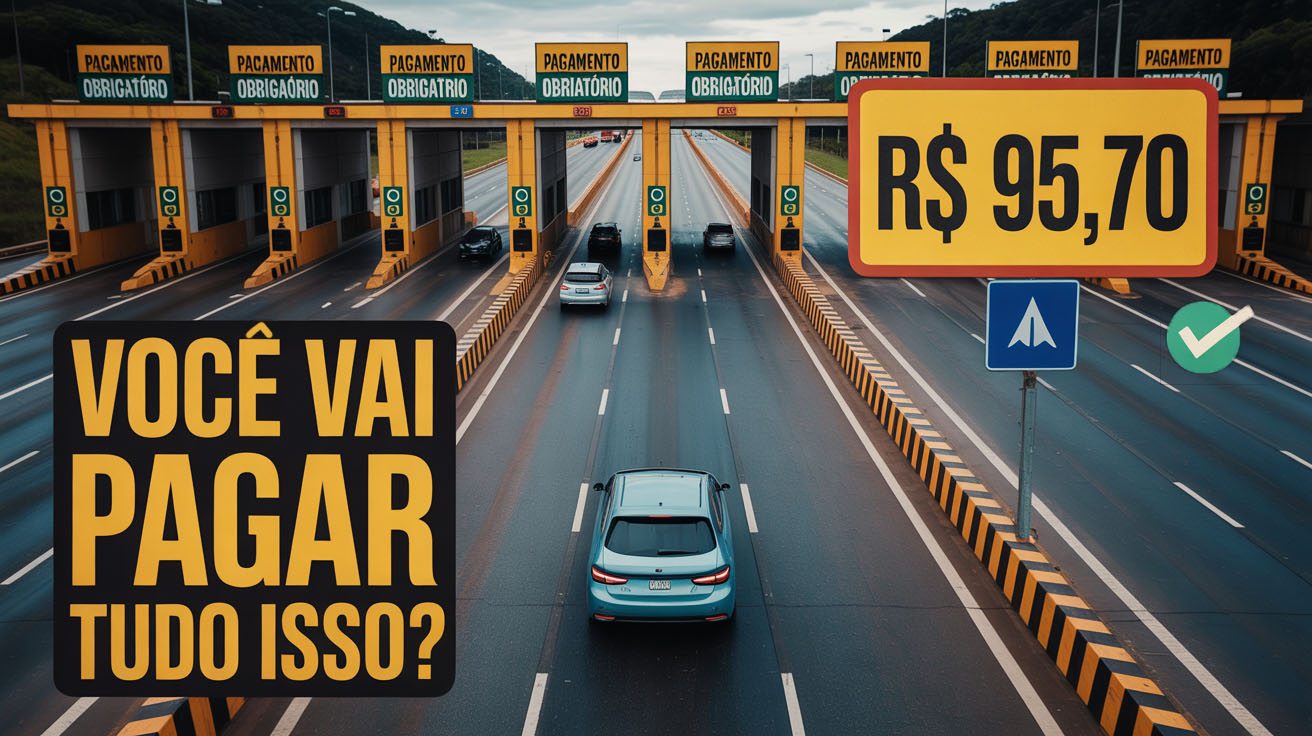 Cobrança de pedágios começa em seis praças da BR-277 no Paraná, com tarifas elevadas. Entenda onde, quanto e quem será impactado.