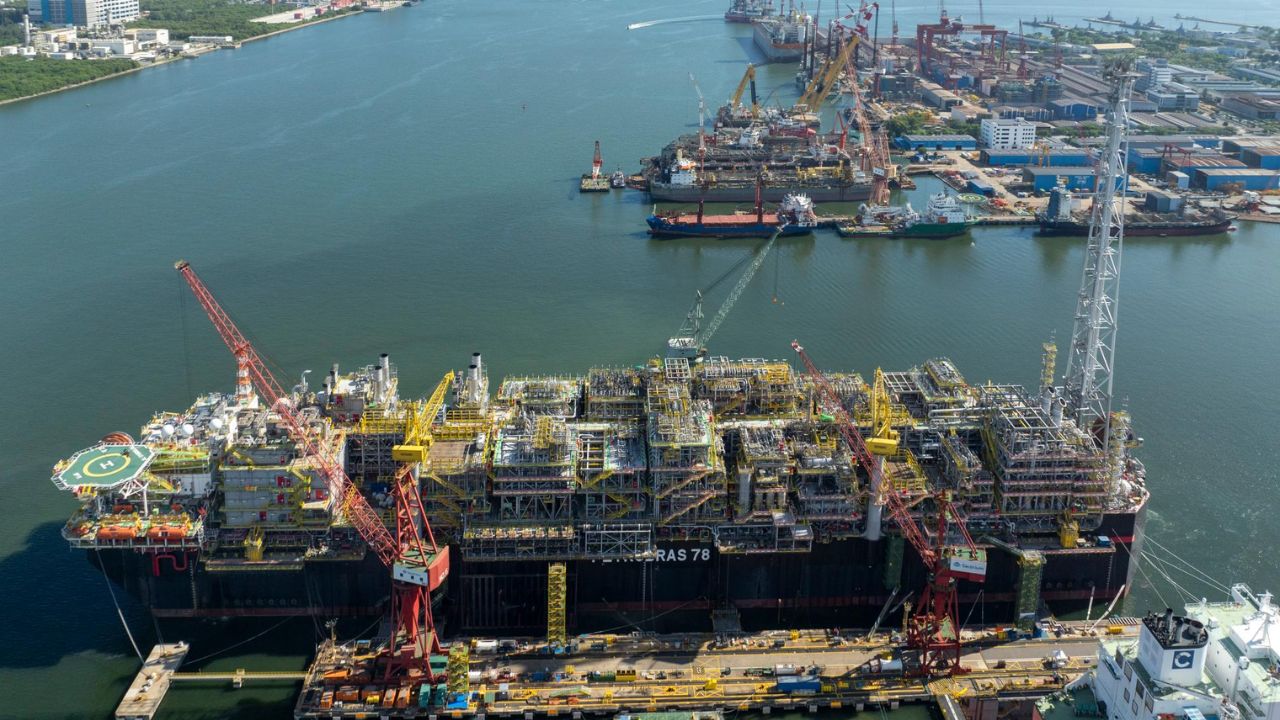Nuevo FPSO P-78 de Petrobras