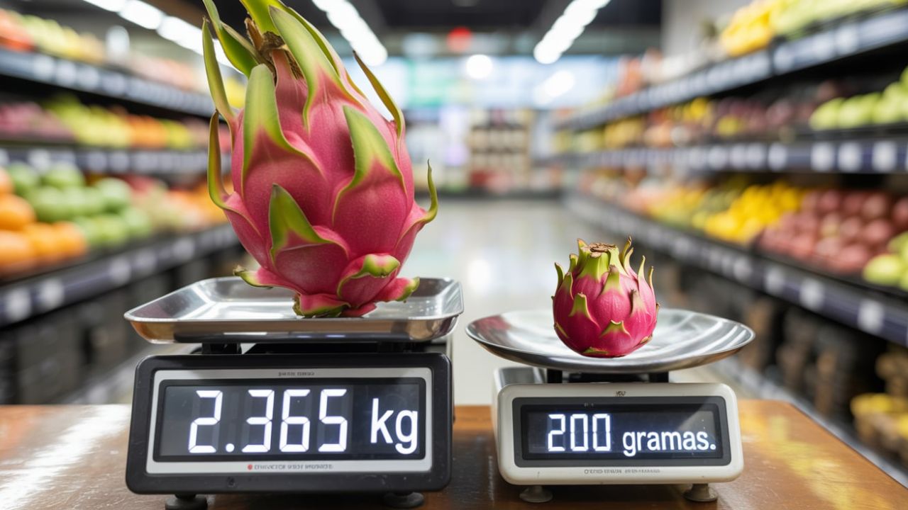Em Jacinto Machado, SC, agricultor colhe uma pitaya gigante de 2,3 kg. Fruta impressiona pelo tamanho e motiva nova experiência com sementes raras.