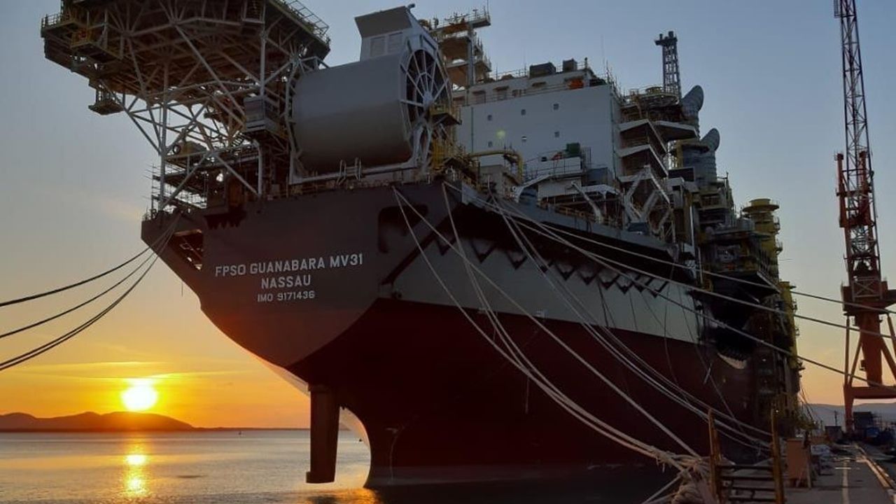 FPSO Guanabara, primera plataforma del sistema definitivo de Mero