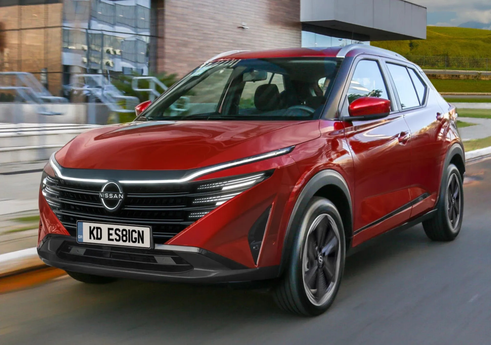 Novo SUV compacto brasileiro é flagrado em testes: Nissan Kait deve substituir o Kicks Play com visual moderno