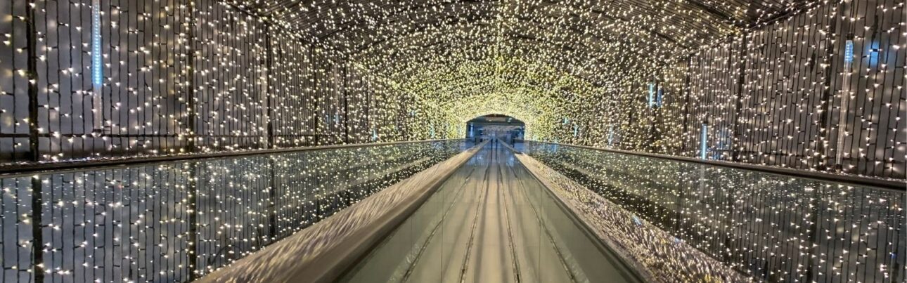 O túnel das luzes que virou tradição Curitiba encanta com mais de 1 milhão de lâmpadas e transforma a cidade em cenário de conto de fadas