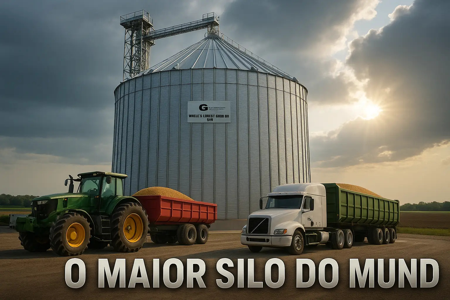 O maior silo do mundo: conheça esse monstro da engenharia que está transformando o agronegócio global