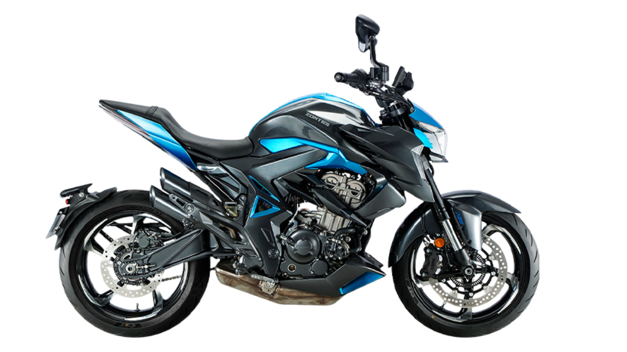 Con 41 cv de potencia, panel TFT colorido, iluminación Full LED y sistema keyless avanzado, la Zontes R350 promete revolucionar la categoría Streetfighter con tecnología, confort y seguridad. Fuente: Zontes Motos