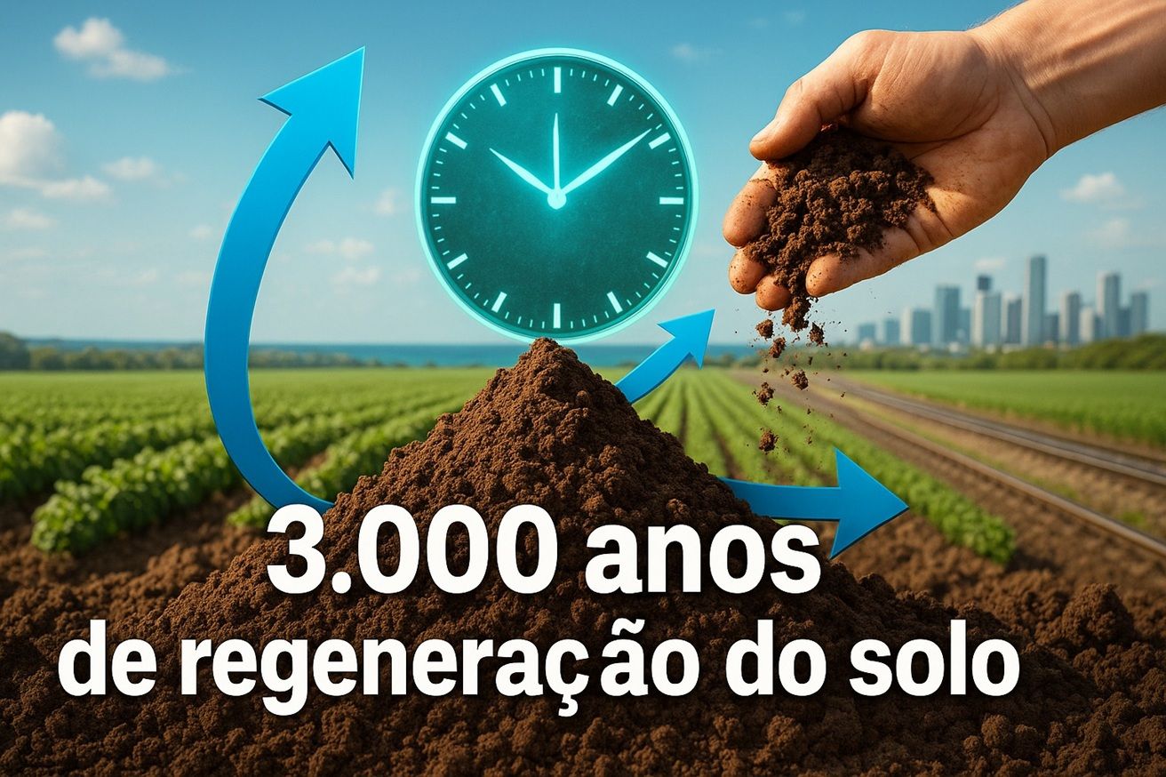 solo, agricola Processo hidrotérmico converte resíduos em húmus artificial e promete recuperar até 2 bilhões de hectares no mundo