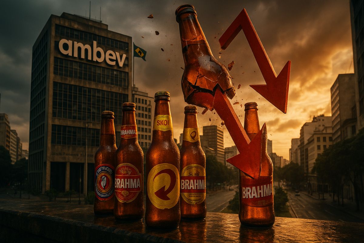 A força da Ambev virou seu peso: gigante tenta mudar o jogo, mas a regra agora é outra