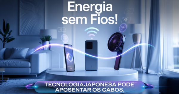 Adeus cabos? Japão desenvolve sistema de energia sem fio com IA que pode aposentar os fios em 10 anos
