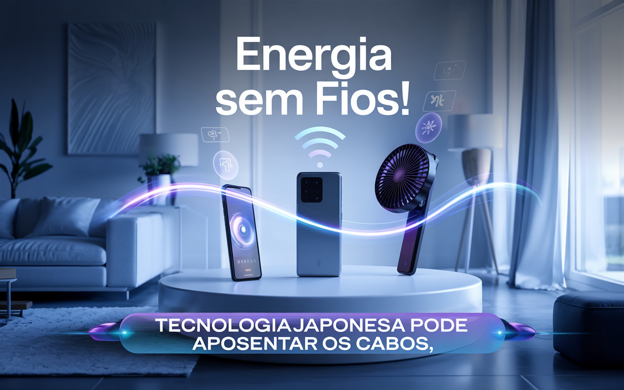 Adeus cabos? Japão desenvolve sistema de energia sem fio com IA que pode aposentar os fios em 10 anos