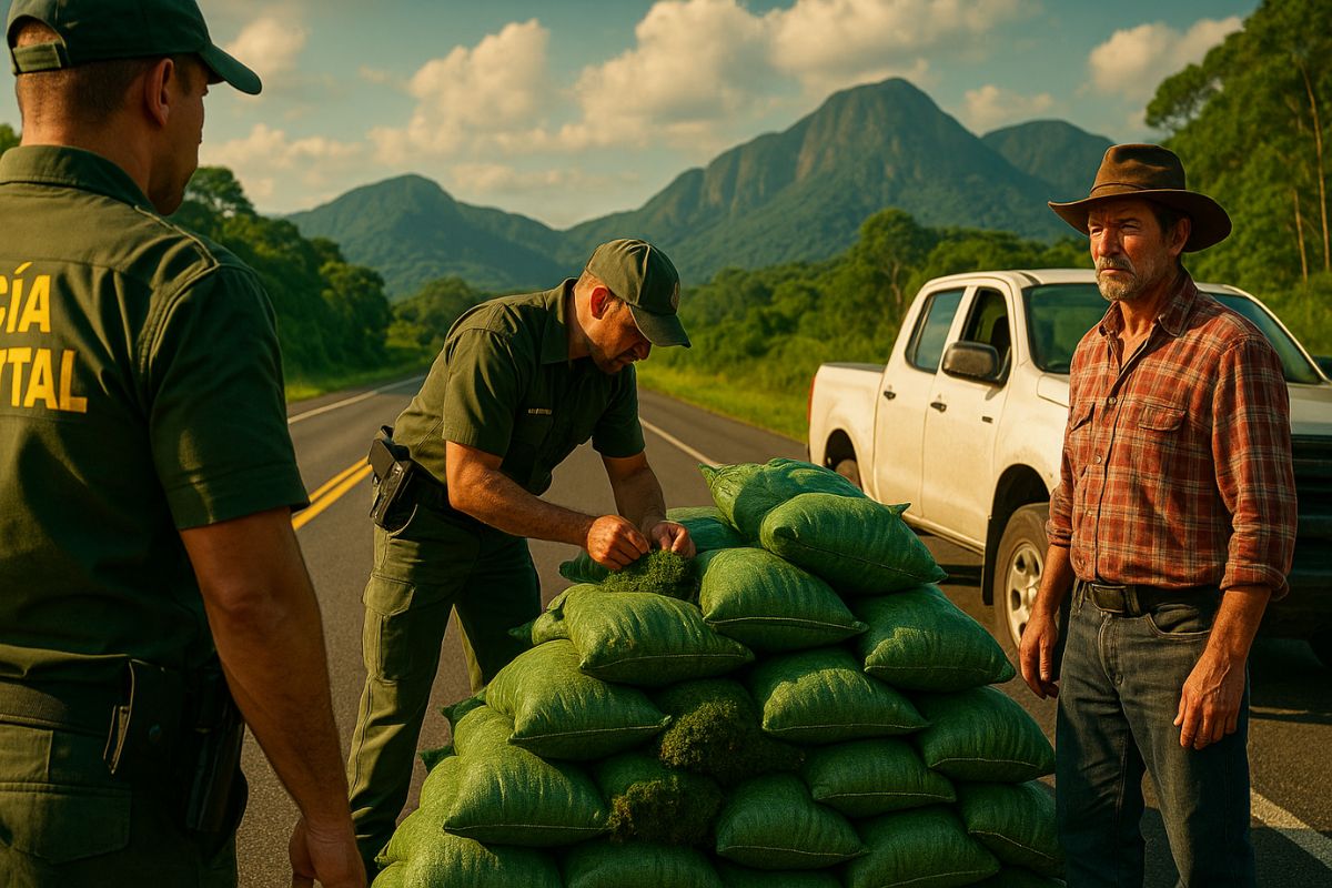 Além de perder a carga, agricultor é multado e terá nome vinculado a processo criminal que pode gerar condenação judicial