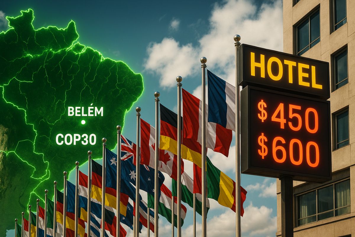 Apenas 47 dos 196 países confirmaram presença na COP30, sinal de que falhas na infraestrutura podem enfraquecer negociações climáticas globais