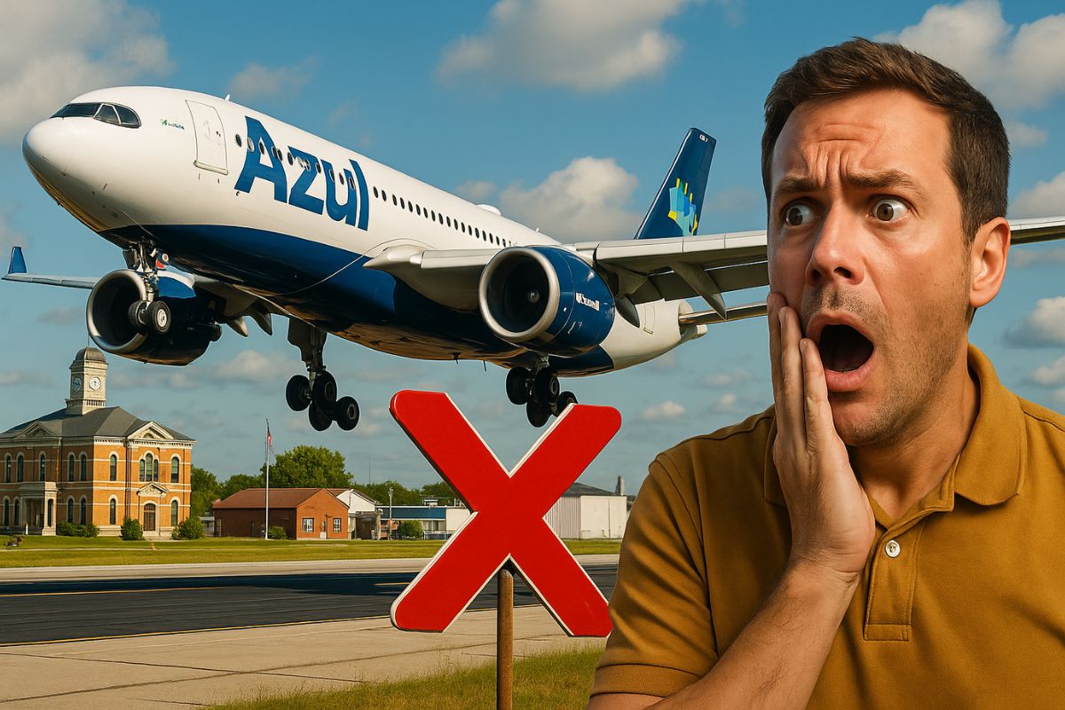 Azul anuncia encerramento de mais de 50 rotas e sinaliza mudança estrutural que pode redefinir acesso aéreo em diversas regiões brasileiras