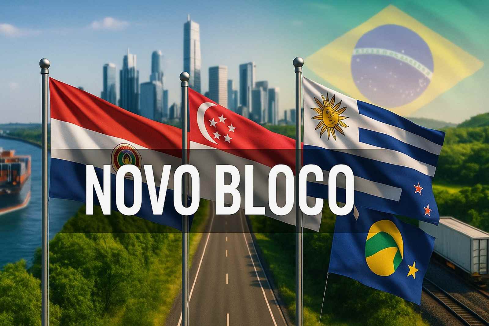 BRICS 2.0? Paraguai e Uruguai podem fazer parte de novo bloco comercial com países como Singapura, Nova Zelândia, Ruanda e Noruega