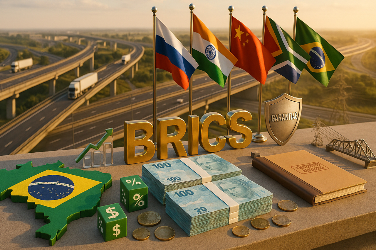 BRICS acendem o “escudo de garantias” e colocam o NDB no centro do jogo para destravar bilhões em infraestrutura no Brasil