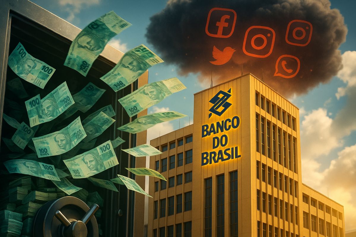 Banco do Brasil vai falir? Rumores sem base técnica mobilizam governo, assustam clientes e mostram como fake news podem abalar confiança em instituição centenária