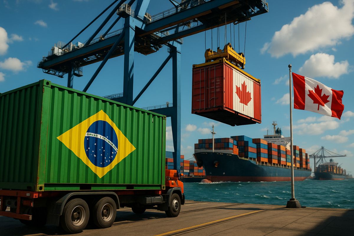 Mineração e agronegócio lideram alta de 25% nas exportações ao Canadá e reforçam peso das commodities na balança comercial