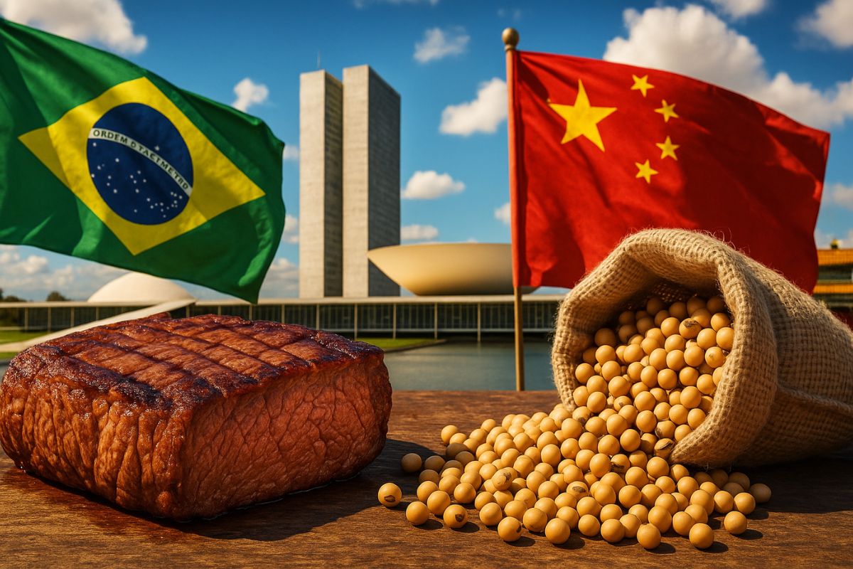 om 57% das vendas de carne bovina destinadas à China, Brasil e China acertam critérios para manter acesso ao maior mercado do mundo