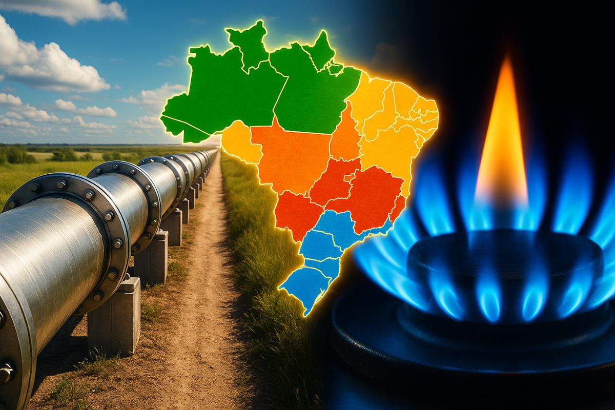 Brasil tem mais empresas de gás natural e avança 19% no transporte, mas falta de gasodutos impede redução real no preço final