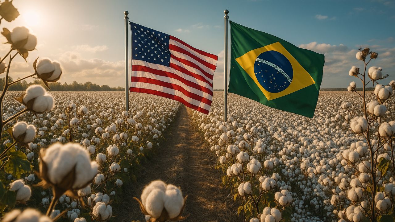 Brasil vira nº 1 do mundo no algodão, deixando os EUA para trás e atraindo pedidos de investigação